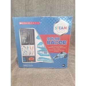 Scholastic Solar Racer STEAM Kit Sealed Build Your Own Car 8+ - Unplayed With